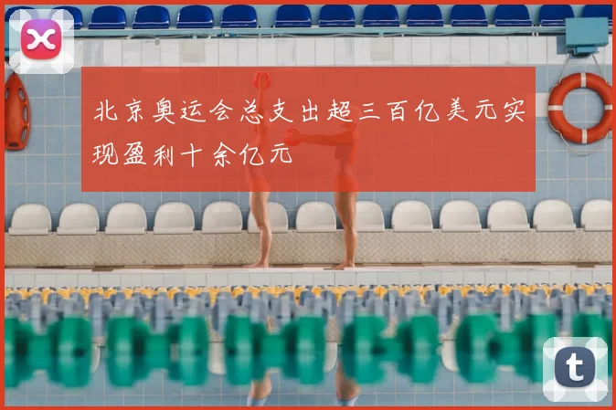 北京奥运会总支出超三百亿美元实现盈利十余亿元
